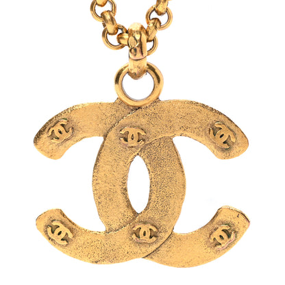 Chanel Chain CC Long Necklace Gold 4 of 6