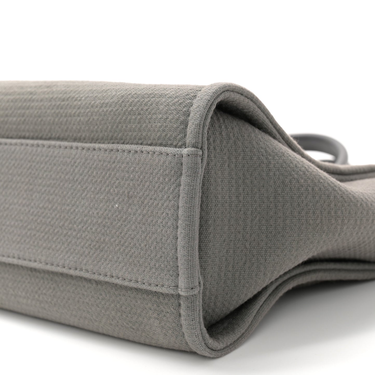 Mixed Fibers Small Deauville Tote Dark Grey