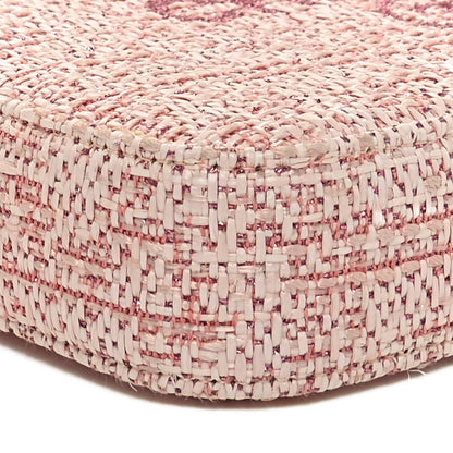 Chanel Canvas Small Deauville Clutch With Chain Pink 10 of 12