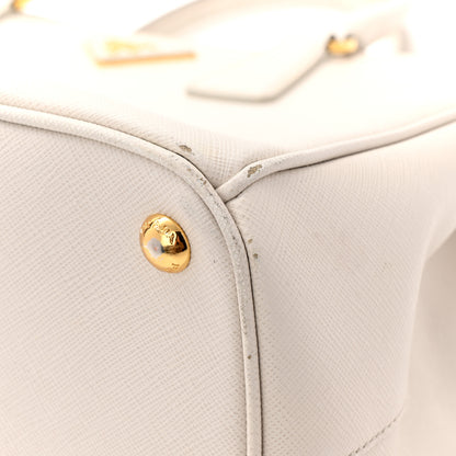 Prada Saffiano Lux Large Galleria Double Zip Tote Talco 14 of 18