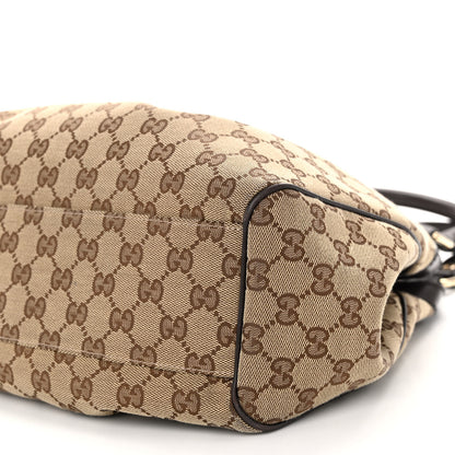 Gucci Monogram Medium Sukey Tote Beige Ebony Black 10 of 10