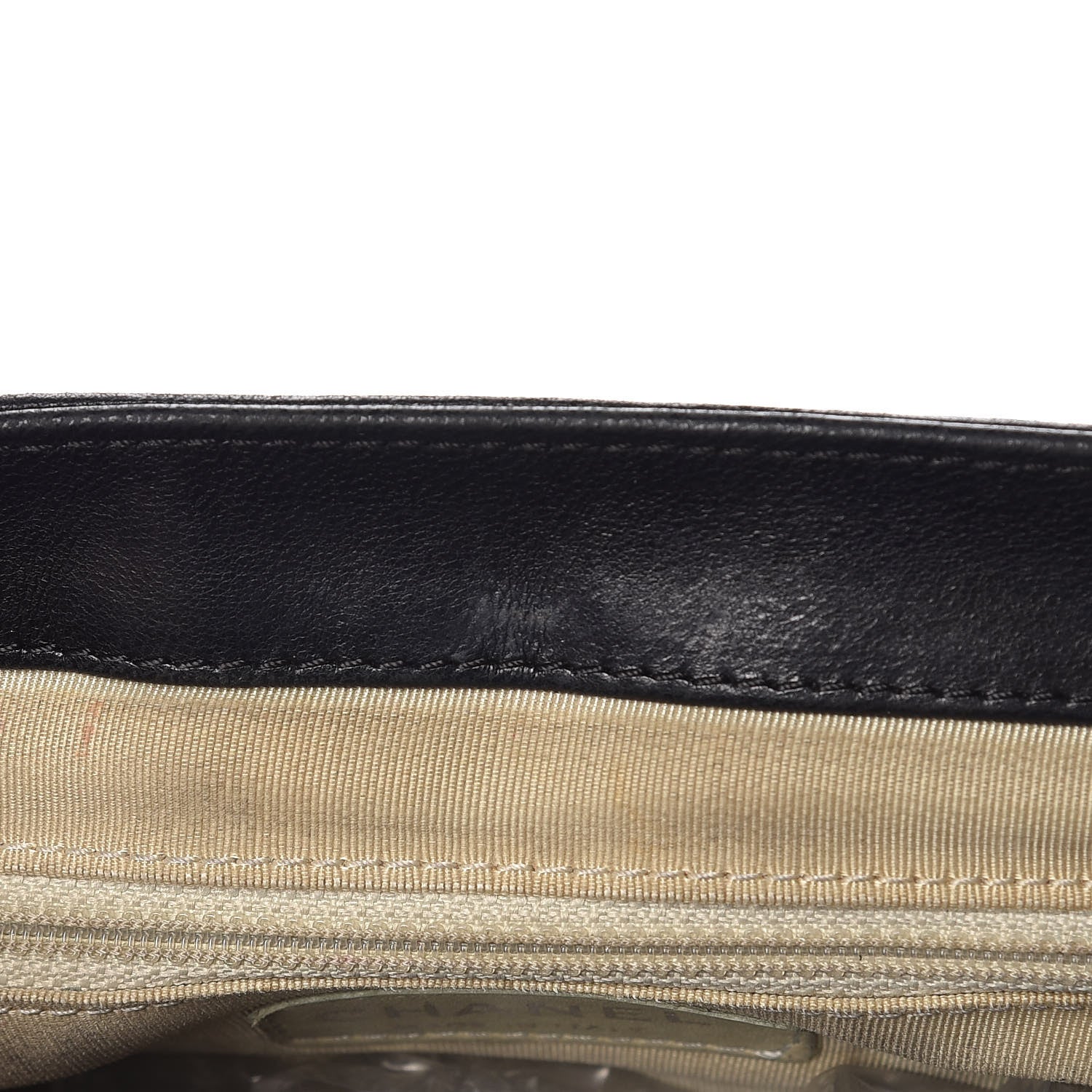 Chanel Washed Lambskin Quilted Medium Chain Around Messenger Black 13 of 15
