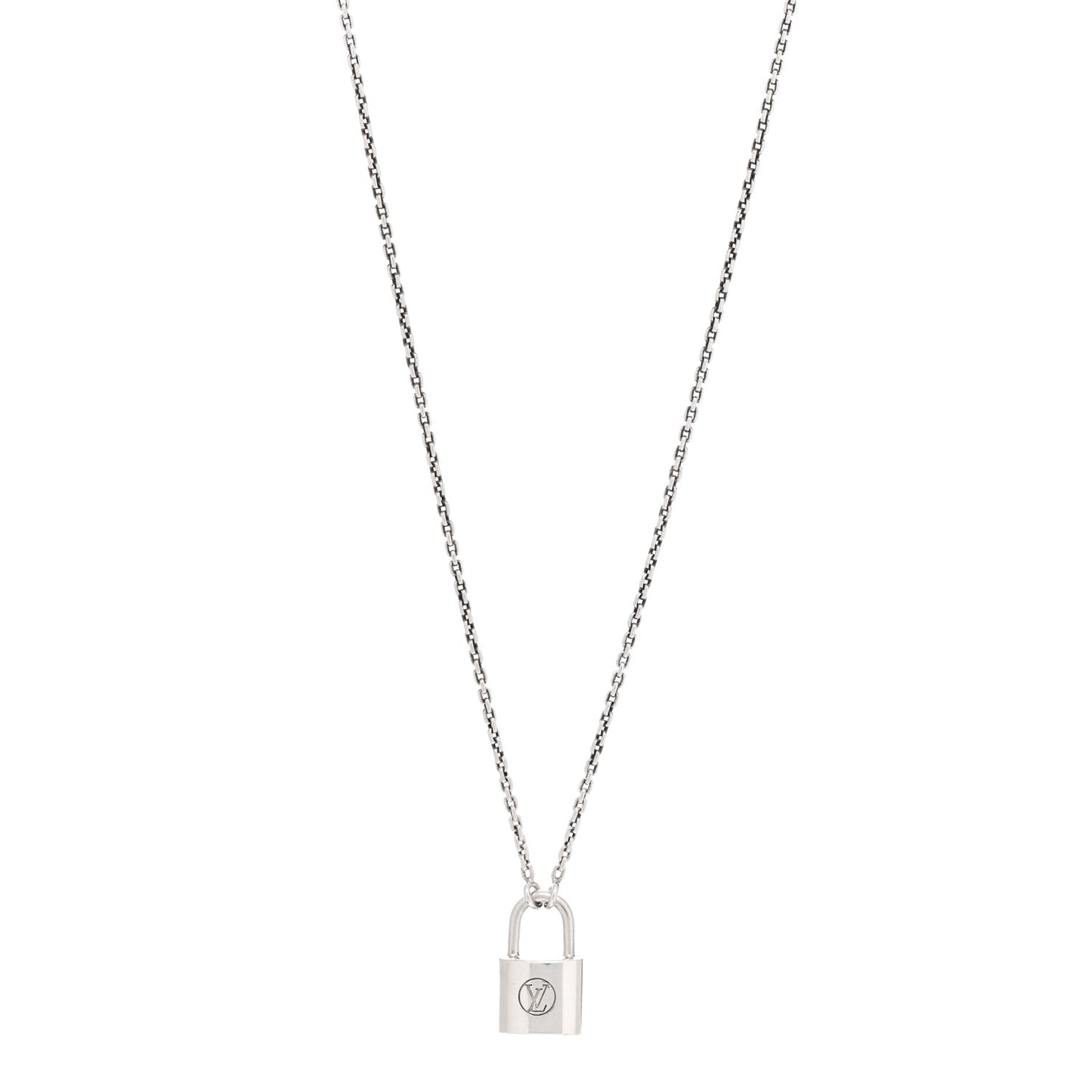 Sterling Silver Lockit Necklace