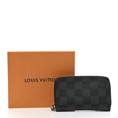 Louis Vuitton Damier Graphite Zippy Coin Purse Vertical 8 of 8