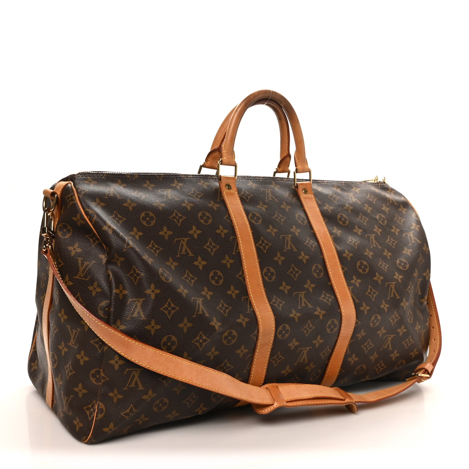 Louis Vuitton Monogram Keepall Bandouliere 55 2 of 12
