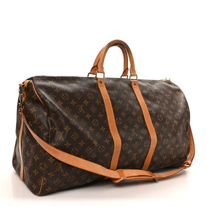 Louis Vuitton Monogram Keepall Bandouliere 55 2 of 12