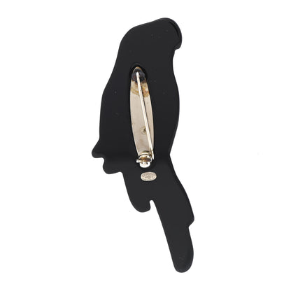 Chanel Resin Parrot CC Brooch Multicolor 3 of 6