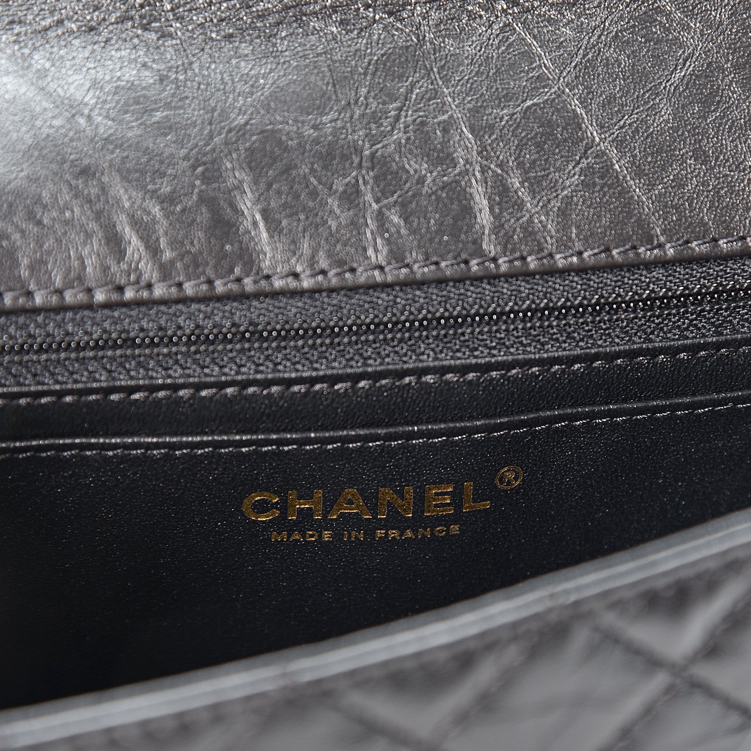 Chanel Aged Calfskin Quilted 2.55 Reissue Mini Flap Black 5 of 10