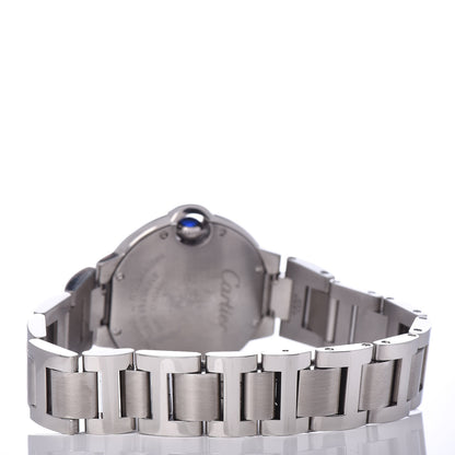 Cartier Stainless Steel 33mm Ballon Bleu De Quartz Watch 4 of 5