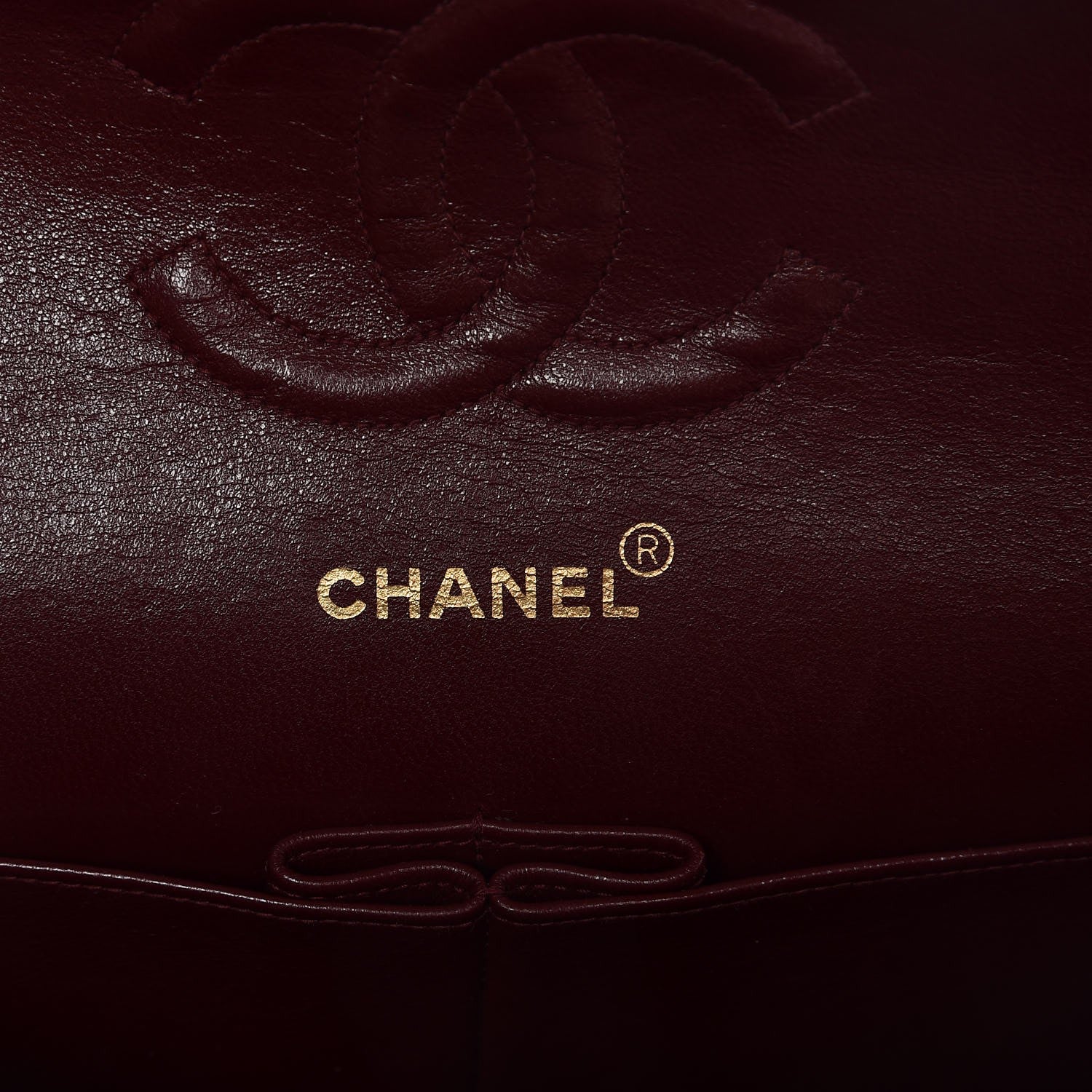 Chanel Lambskin Quilted Medium Double Flap Black 7 of 11
