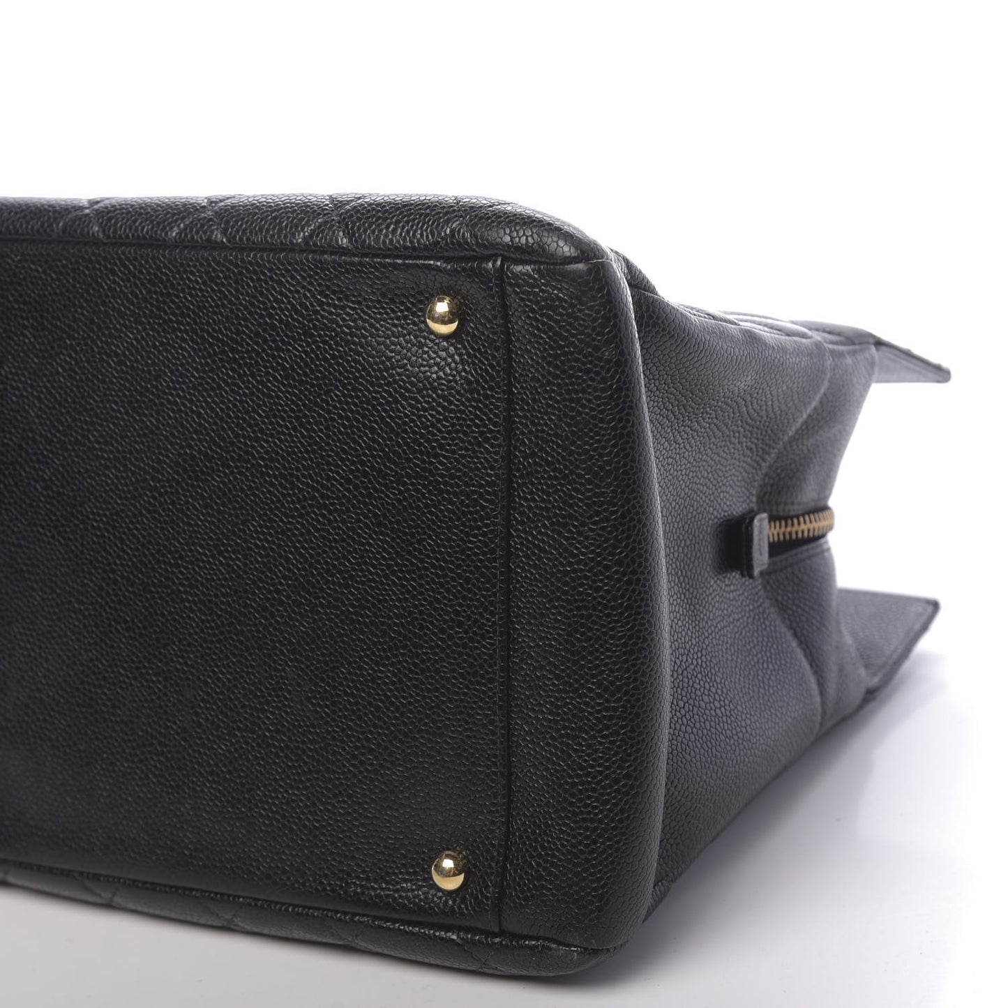 Caviar Quilted Grand Timeless Tote GTT Black