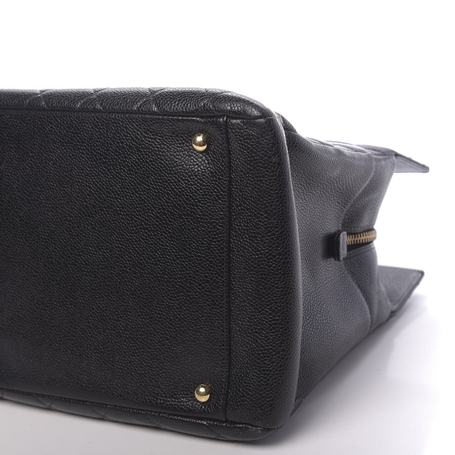 Chanel Caviar Quilted Grand Timeless Tote GTT Black 10 of 10