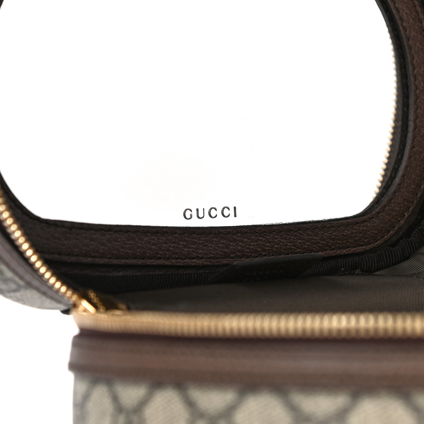 GG Supreme Monogram Ophidia Vanity Cosmetic Case