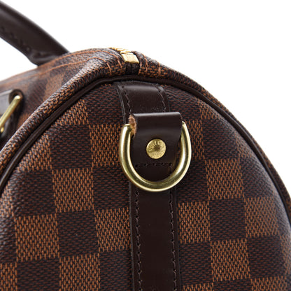 Louis Vuitton Damier Ebene Speedy Bandouliere 25 9 of 14