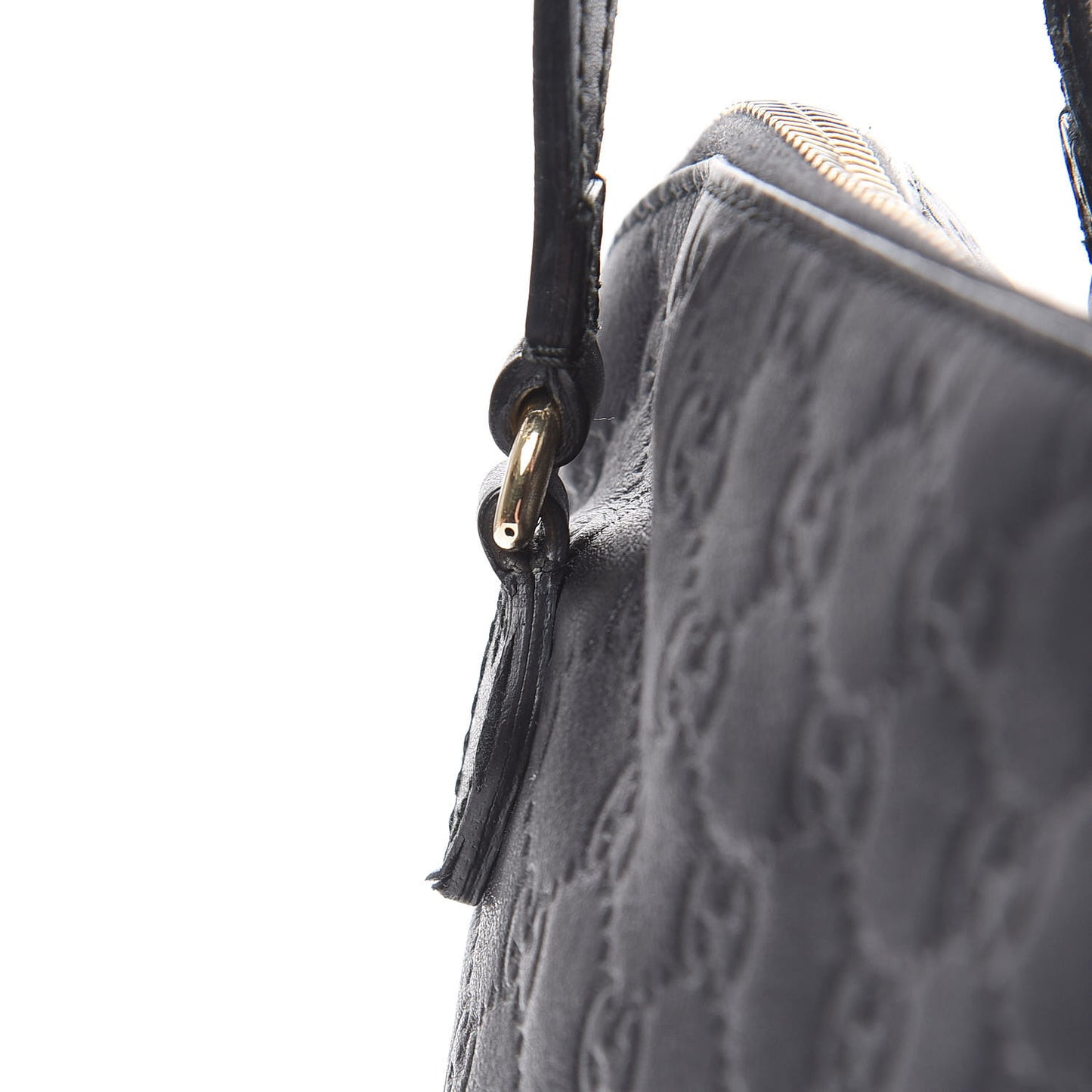 Guccissima Medium Bree Shoulder Bag Black