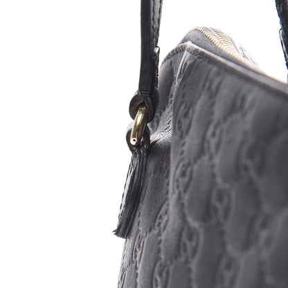 Gucci Guccissima Medium Bree Shoulder Bag Black 22 of 24
