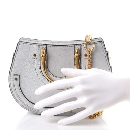 Chloe Calfskin Suede Mini Pixie Signature Belt Bag Airy Grey 3 of 10