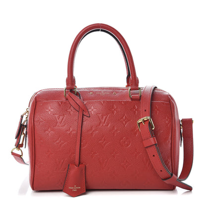 Louis Vuitton Empreinte Speedy Bandouliere 25 NM Cherry 1 of 9