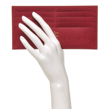 Louis Vuitton Calfskin Felicie Chain Wallet Card Holder Insert 2 of 6