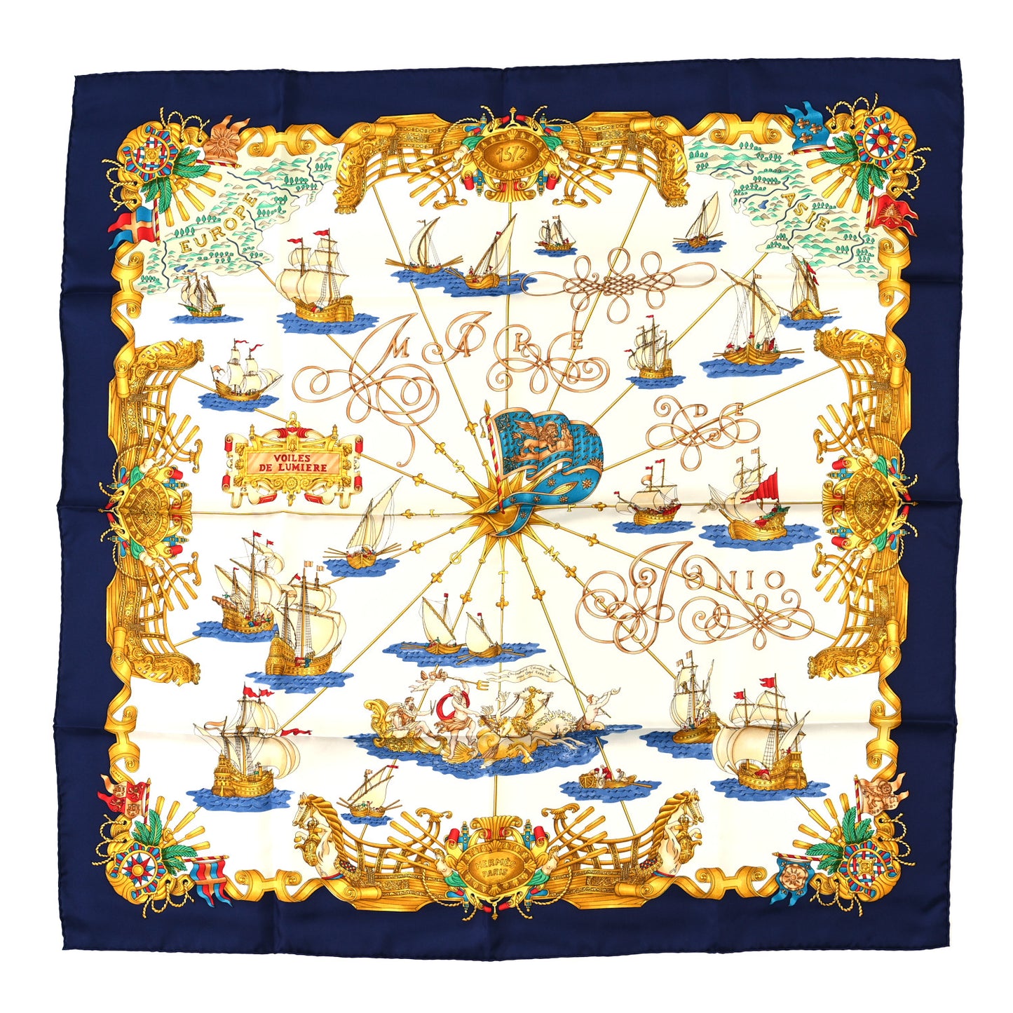 Silk Voiles De Lumiere Scarf 90