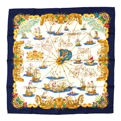 Hermes Silk Voiles De Lumiere Scarf 90 1 of 3