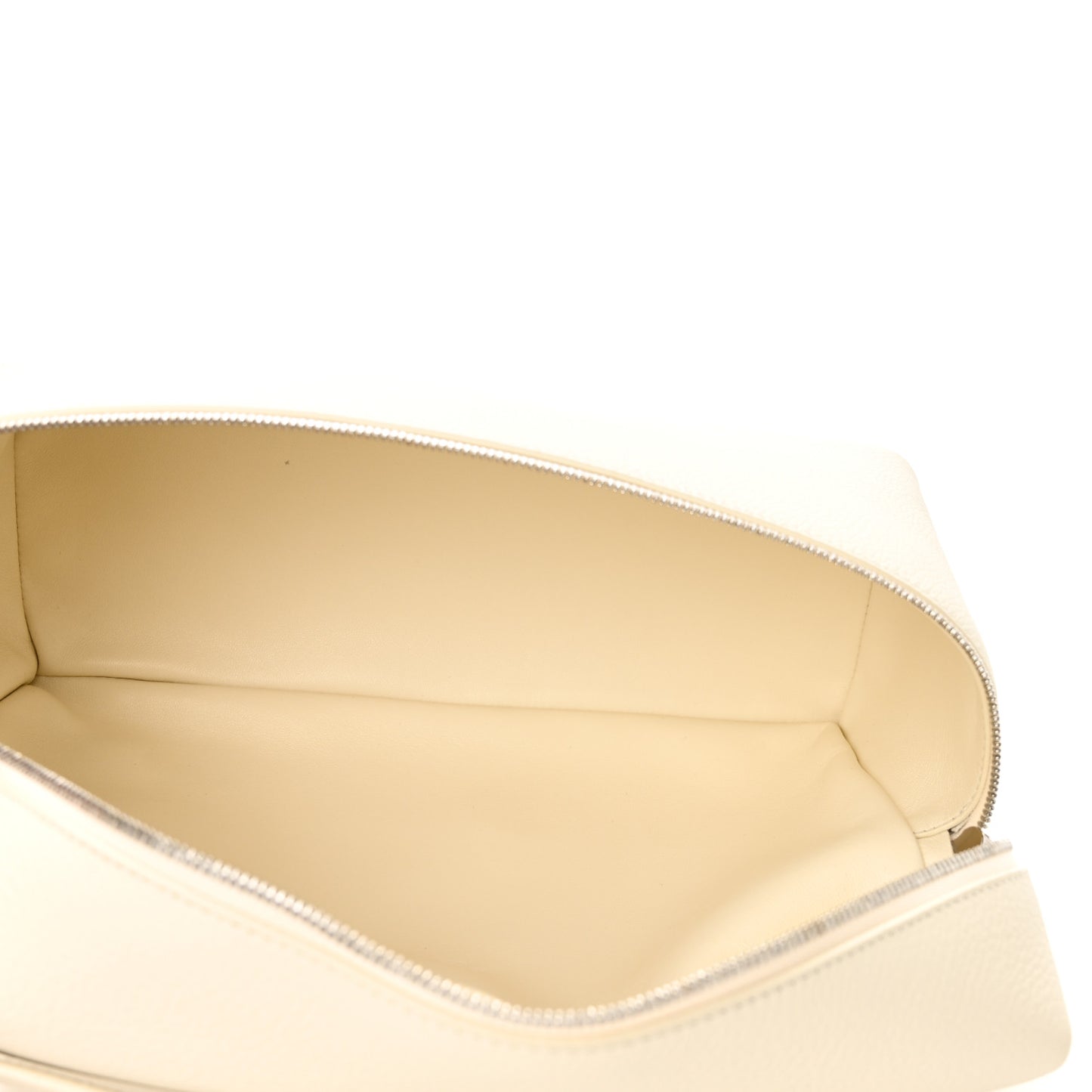Grained Calfskin Extra Pocket L27 Whisper White