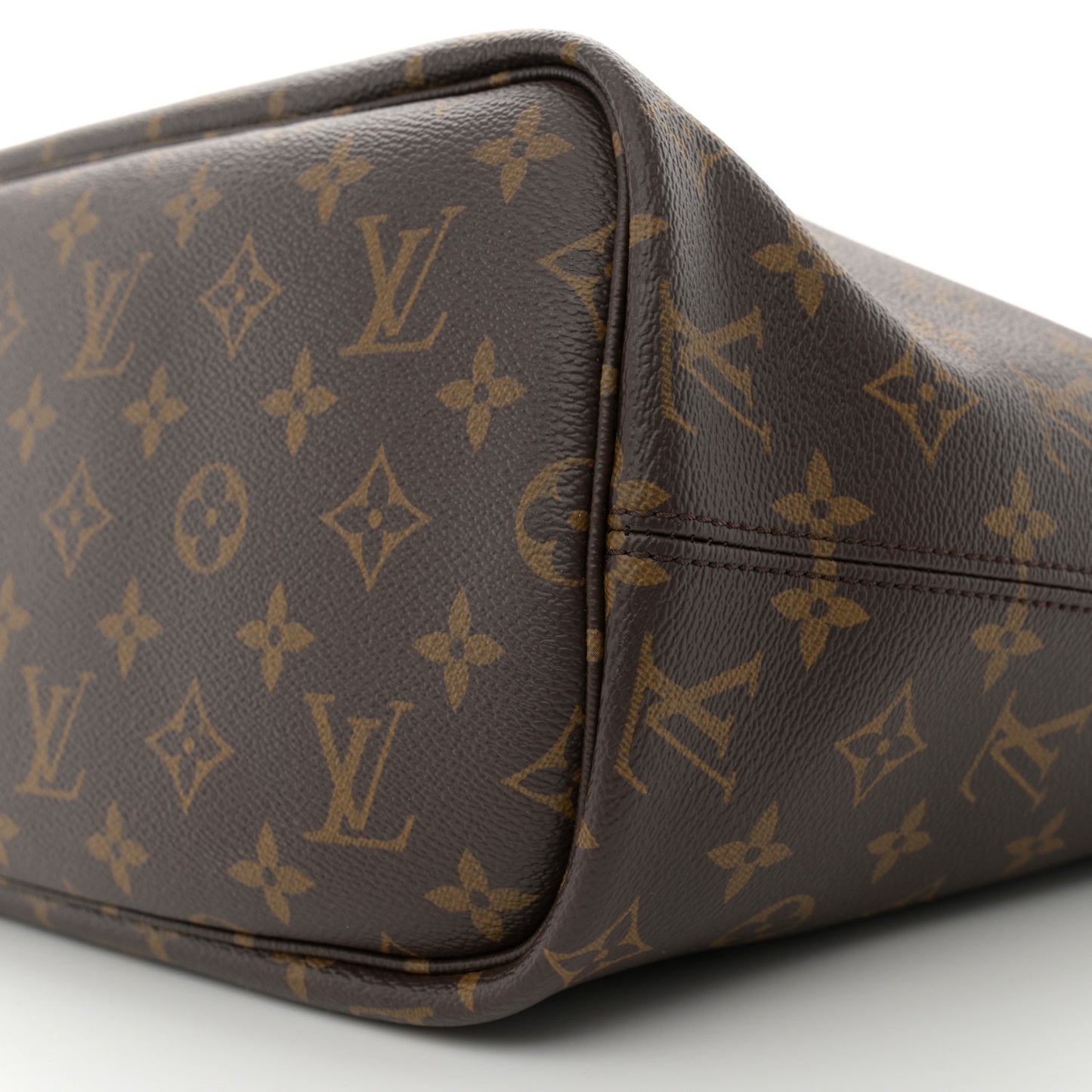 Monogram Calfskin Neo Neverfull Inside Out MM Tan