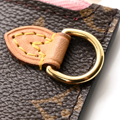 Louis Vuitton Monogram Neverfull MM GM Pochette Rose Ballerine 9 of 9