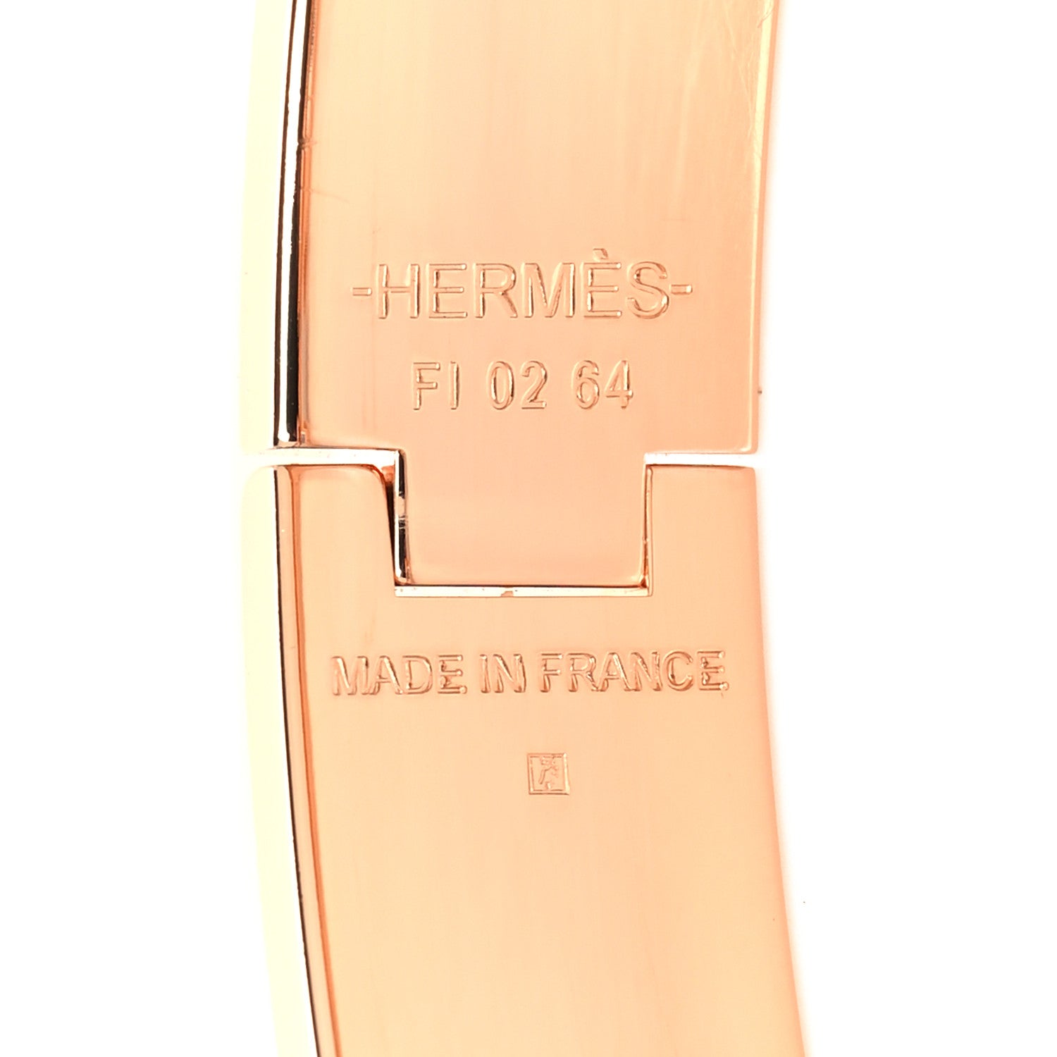 Hermes Enamel Narrow Clic Clac H Bracelet GM Black 4 of 5
