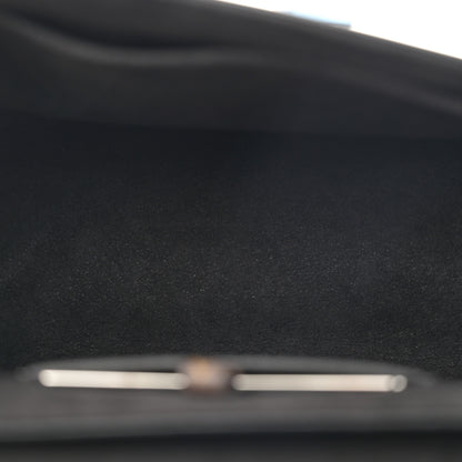 Louis Vuitton Calfskin Monogram Twist Studded Shoulder Bag MM Black 5 of 11