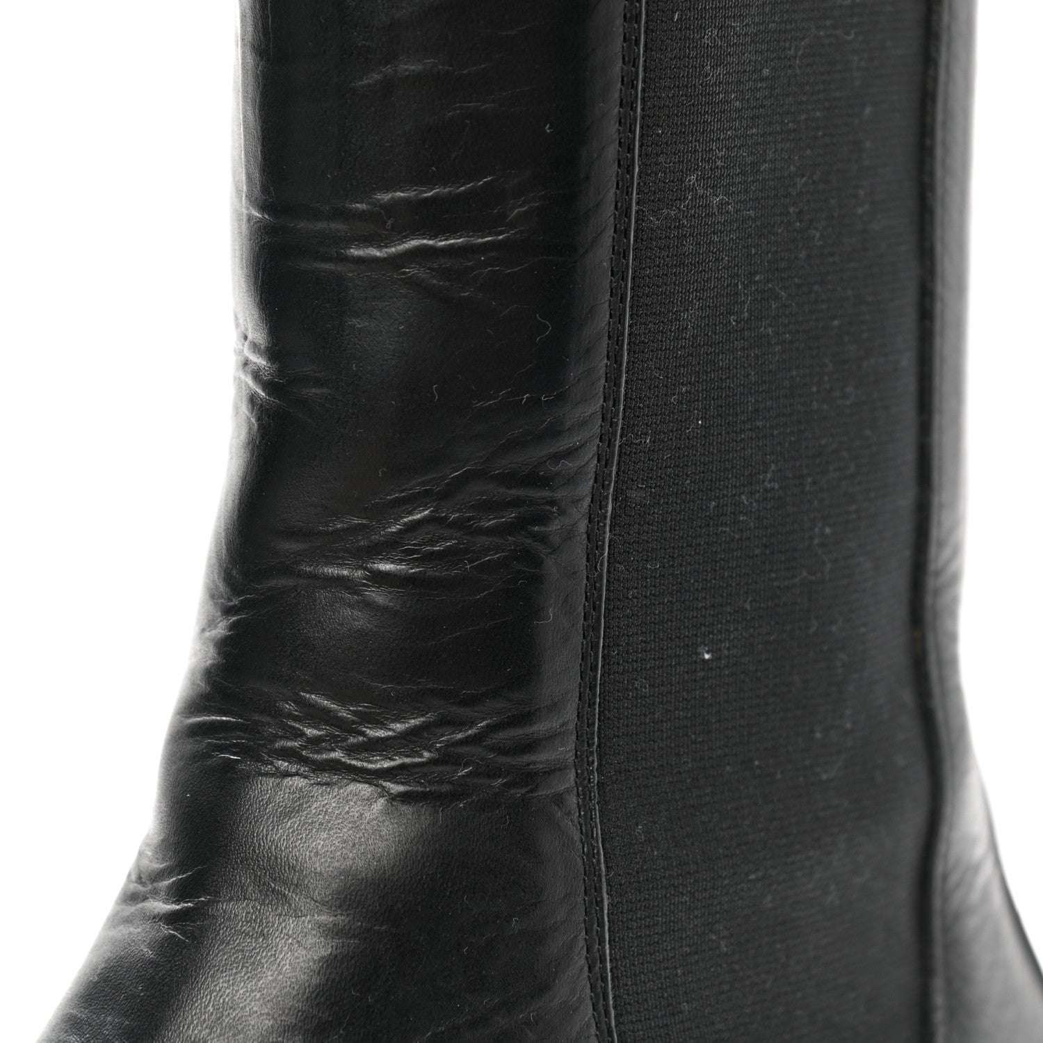 Bottega Veneta Calfskin The Lug Chelsea Boots 41 Black 10 of 11