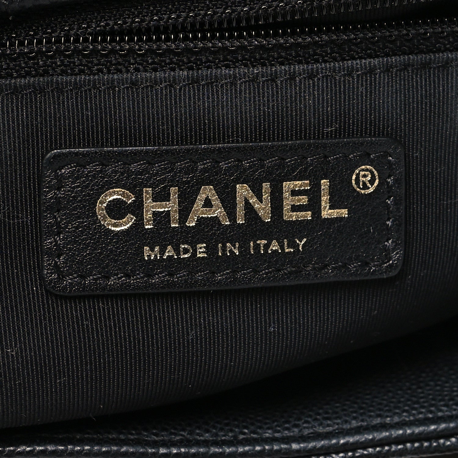 Chanel Caviar Quilted Large Shopping Tote Black 6 of 12
