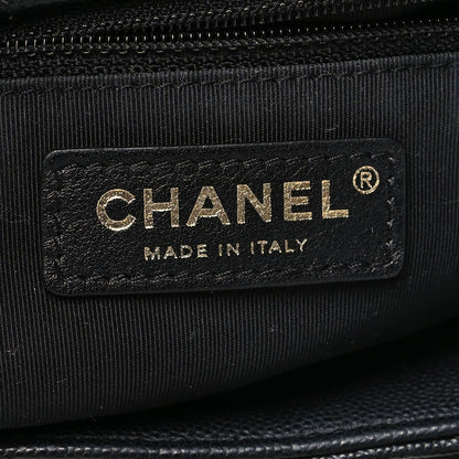 Chanel Caviar Quilted Large Shopping Tote Black 6 of 12