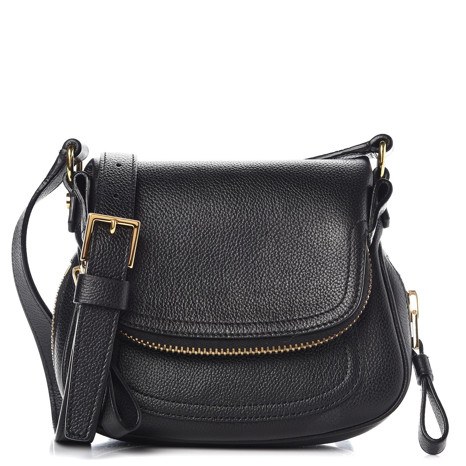 Tom Ford Calfskin Mini Jennifer Crossbody Bag Black 1 of 6