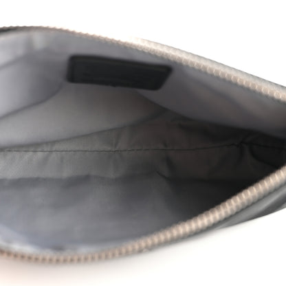 Burberry Nylon Check Pouch Black 5 of 12