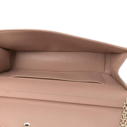 Valentino Garavani Calfskin Enamel Vlogo Loco Shoulder Bag Rose Cannelle 5 of 11