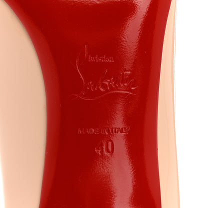 Christian Louboutin Patent Pigalle Follies 55 Pumps 40 Poudre 7 of 7