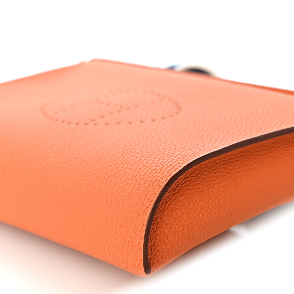 Togo Videpoches Orange White Bleu Saphir