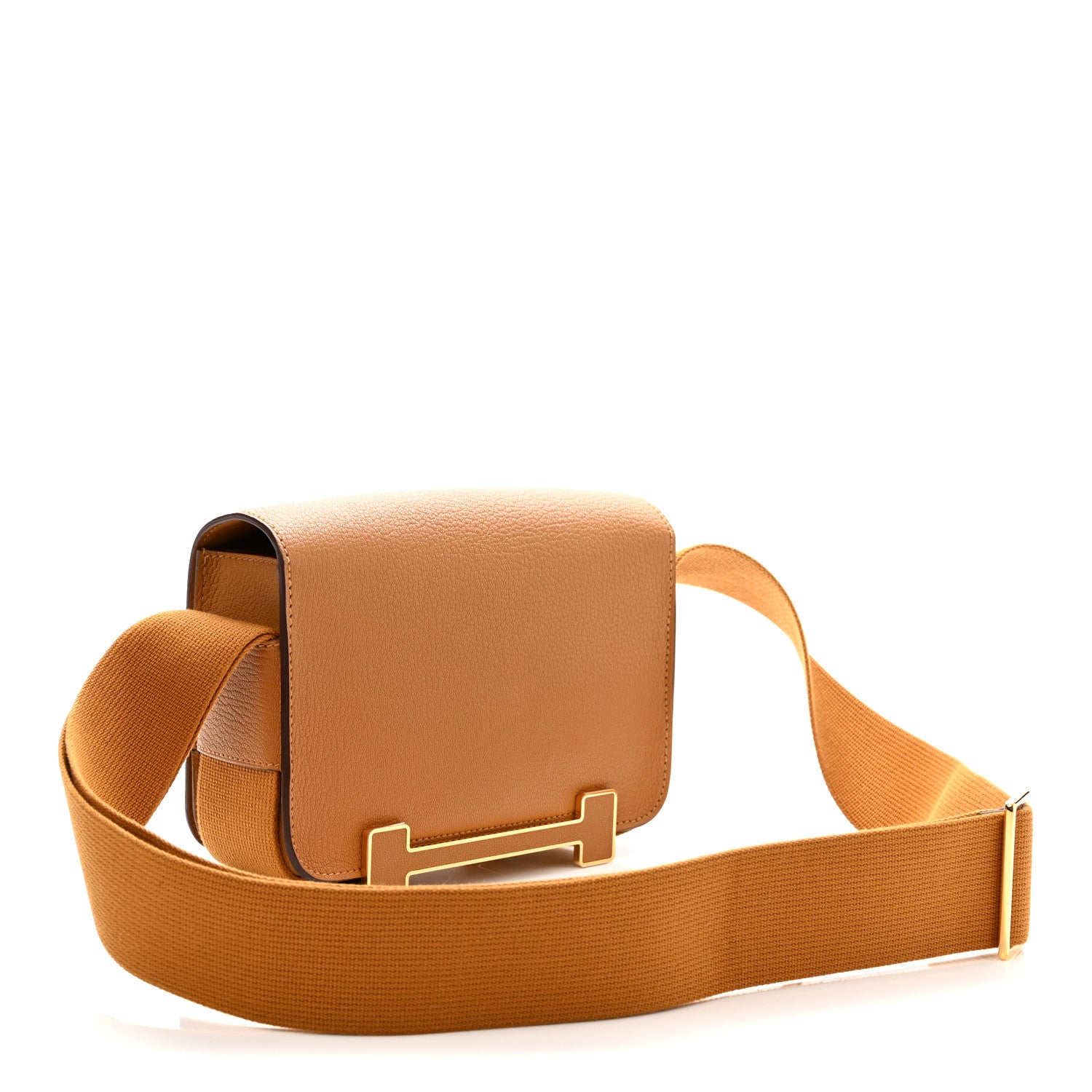 Hermes Chevre Mysore Geta Caramel 3 of 11
