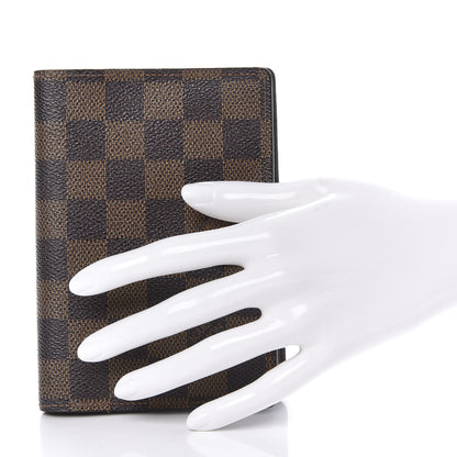 Louis Vuitton Damier Ebene Small Ring Agenda Cover 2 of 8