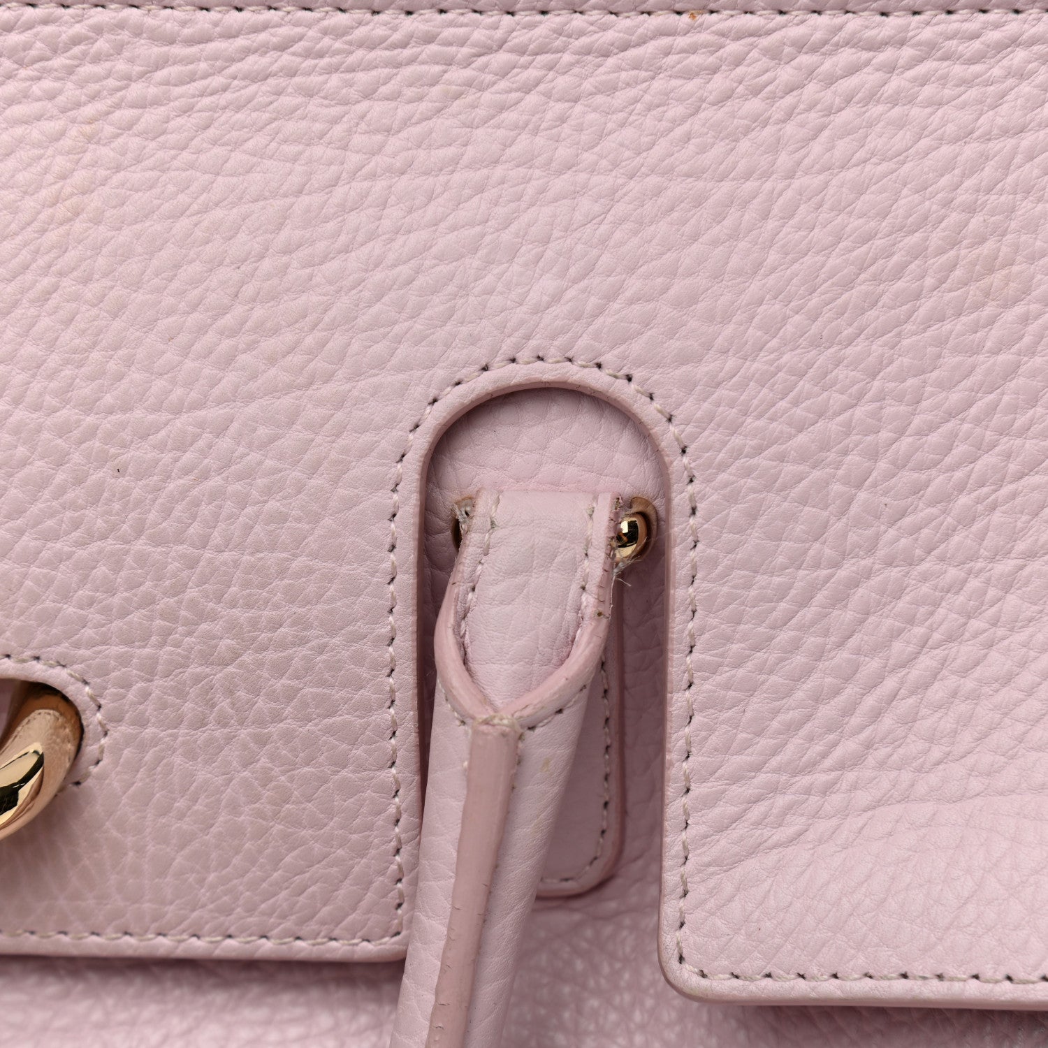 Balenciaga Grained Calfskin M Tube Round Tote Rose Poudre 14 of 18