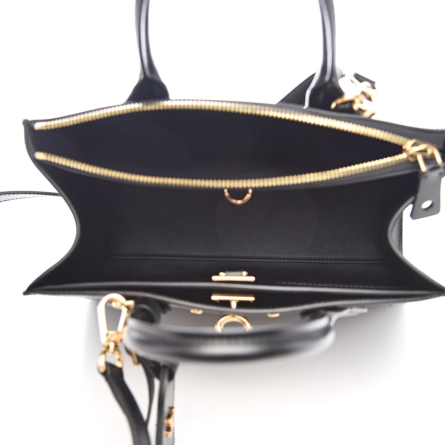 Louis Vuitton Calfskin Monogram Damier Tressage City Steamer PM Black 5 of 10
