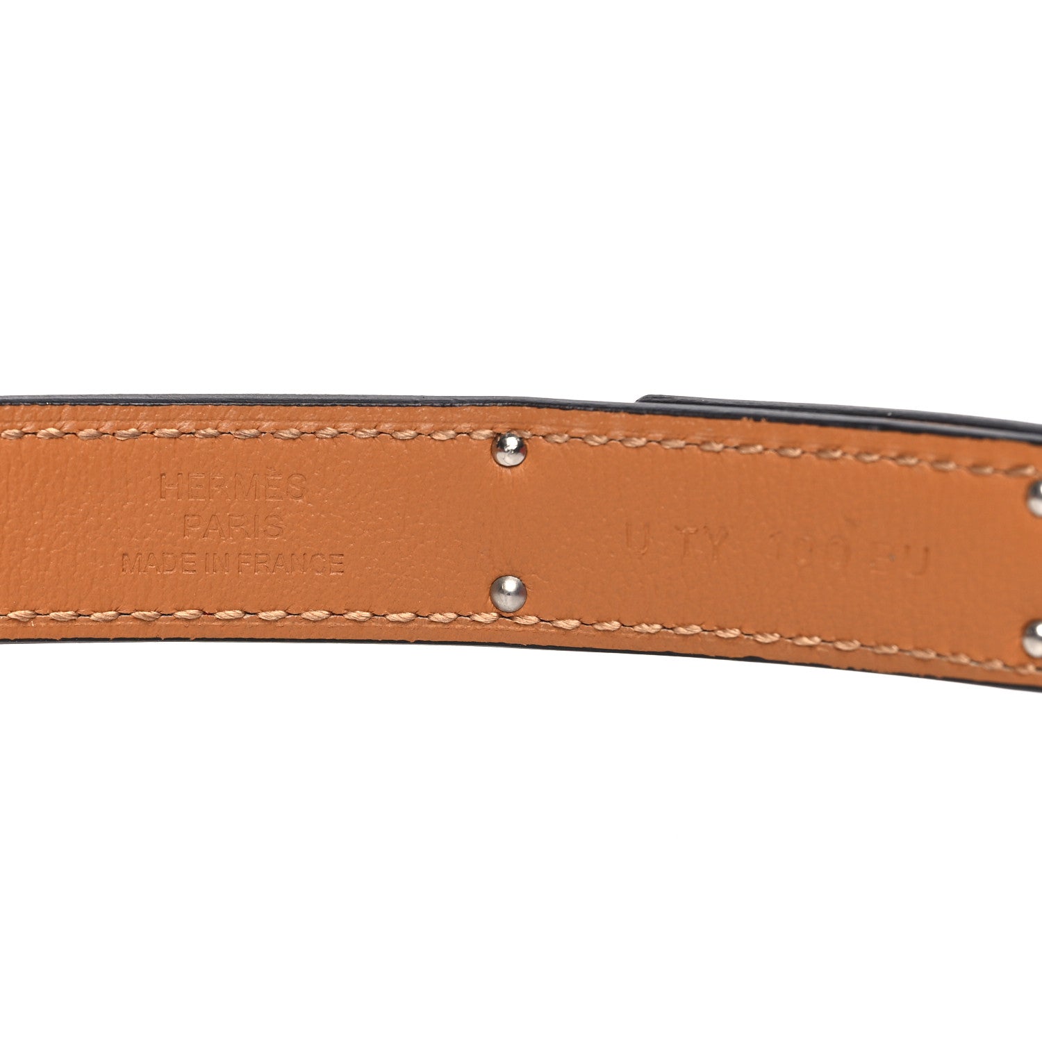 Hermes Epsom Quadrige Kelly Pocket 18 Belt Capucine 3 of 6
