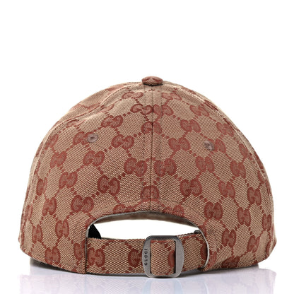 Gucci X MLB Monogram LA Dodgers Baseball Hat 57-61 Beige Ruggine 5 of 8