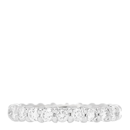 Parker & West by FASHIONPHILE Platinum Diamond 1.00ct Full Eternity Band Ring 47 4.25 3 of 8