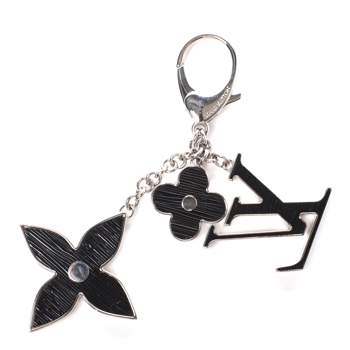 Fleur d'Epi Bag Charm Black