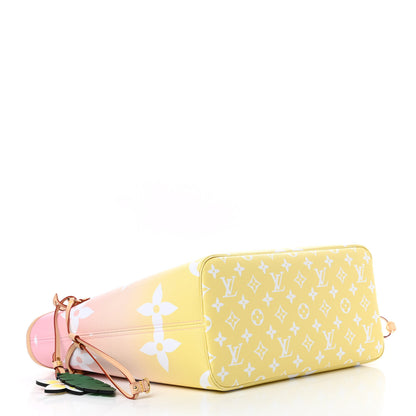 Louis Vuitton Monogram Giant By The Pool Neverfull MM Light Pink 5 of 11