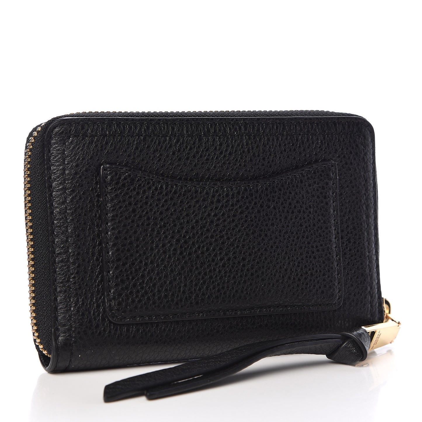 Grained Calfskin Softshot Standard Wallet Black