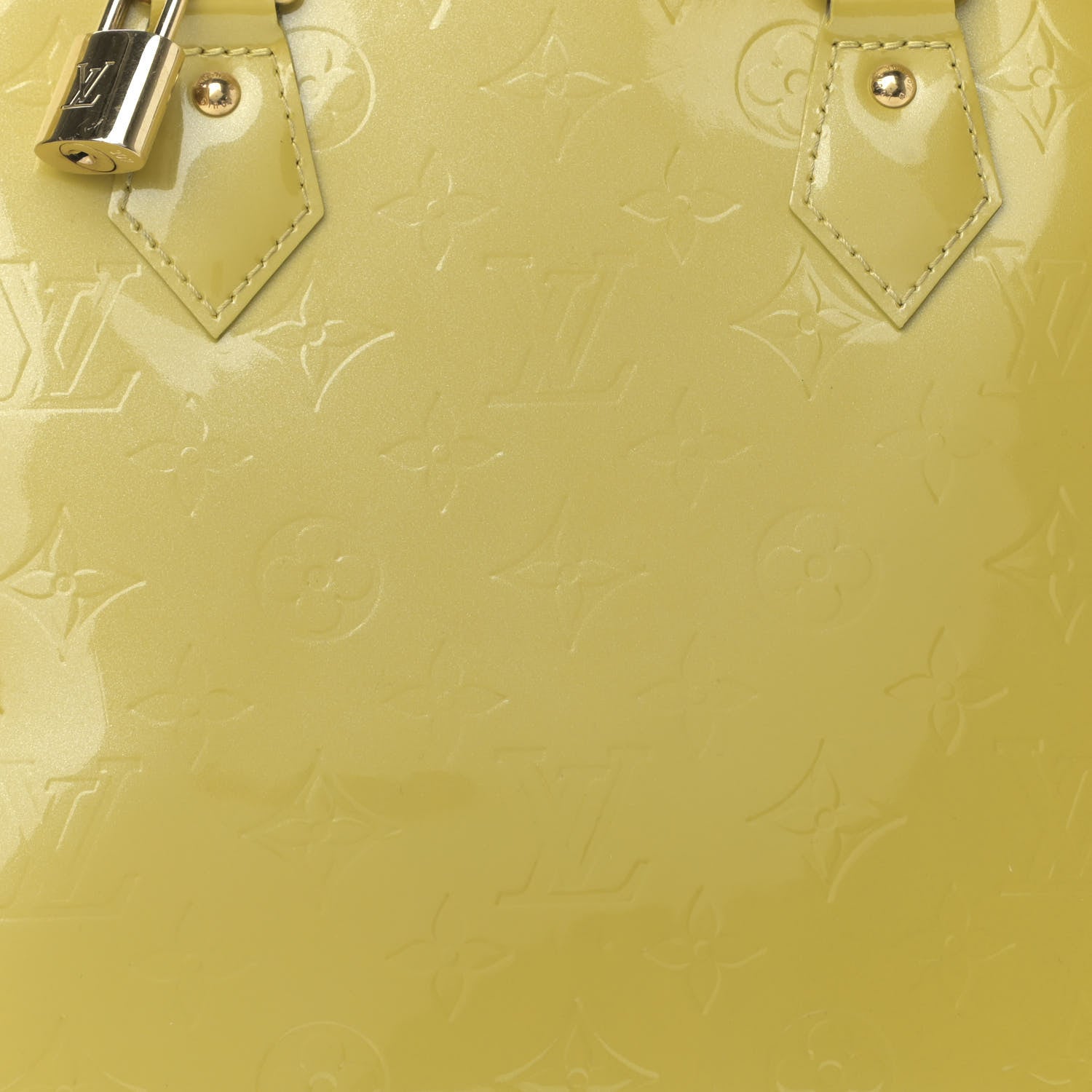 Louis Vuitton Vernis Alma PM Citrine 8 of 16