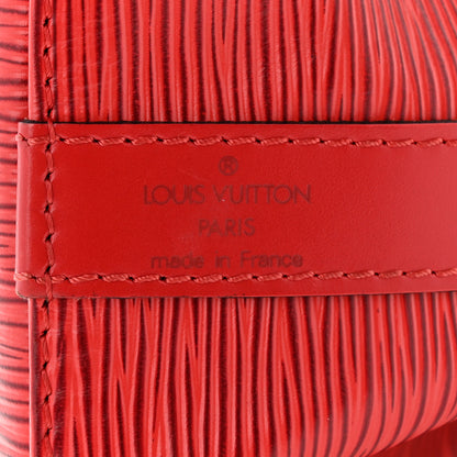 Louis Vuitton Epi Petit Noe Castillan Red 6 of 9
